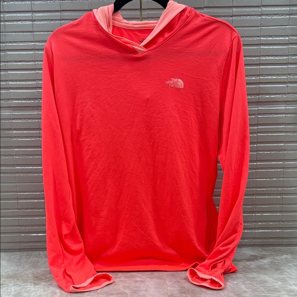The North Face Bright Coral Hoodie